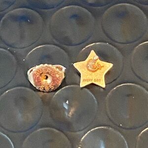 James Avery 14k Gold Star Stud SINGLE earring